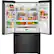 Alt View 2. Whirlpool - 20 cu. ft. French Door Refrigerator with Counter Depth Design - Black.