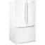 Angle. Whirlpool - 20 cu. ft. French Door Refrigerator with Counter Depth Design - White.