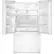 Left. Whirlpool - 20 cu. ft. French Door Refrigerator with Counter Depth Design - White.