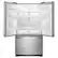Left. Whirlpool - 20 cu. ft. French Door Refrigerator with Counter Depth Design - Stainless steel.