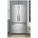 Alt View 3. Whirlpool - 20 cu. ft. French Door Refrigerator with Counter Depth Design - Stainless steel.