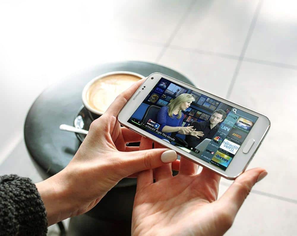 Alt View 15. HDHomeRun - CONNECT DUO Tuner FREE Live OTA TV - Black.