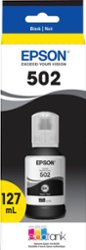 Epson - EcoTank 502 Ink Bottle - Black - Front_Zoom