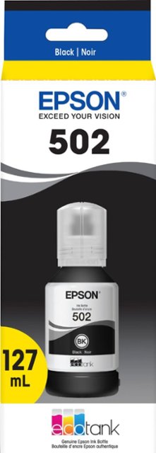 Epson EcoTank 502 Ink Bottle Black T502120-S - Best Buy