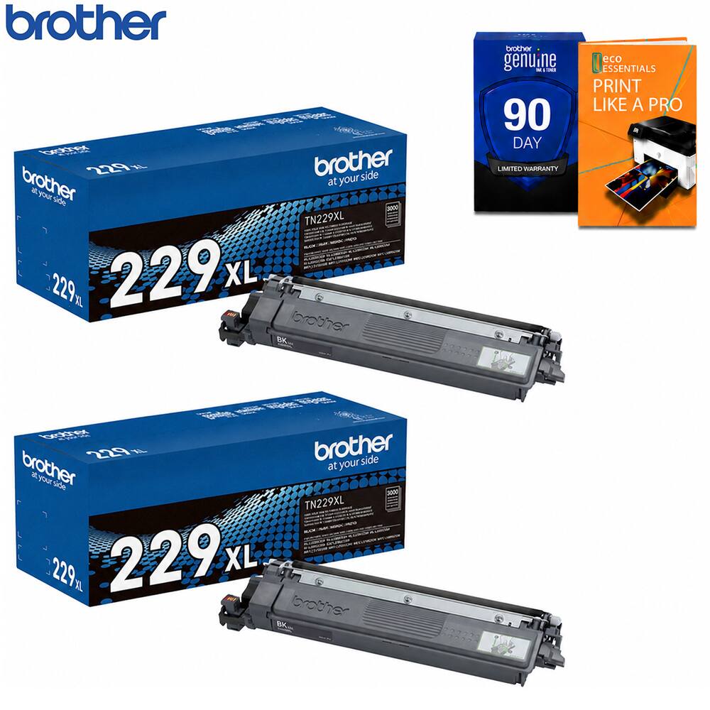 brother brother K-PASOC 229 XL brother at your side brother at your side 3000 TN229XL 229 229XL POT brother BK

brother genuine M TOWER 90 DAY LIMITED WARRANTY

eco ESSENTIALS PRINT LIKE A PRO

brother 229 XL brother at your side brother at your side 3000 TN229XL - Atturions  229 229 TPI brother BK