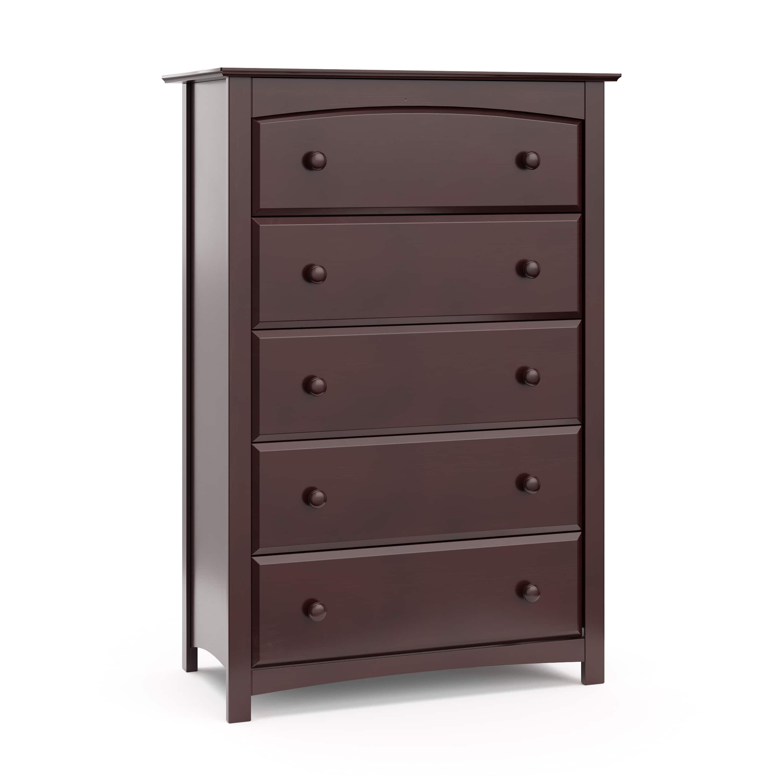 Storkcraft - Kenton 5-Drawer Dresser - Espresso - Front_Zoom