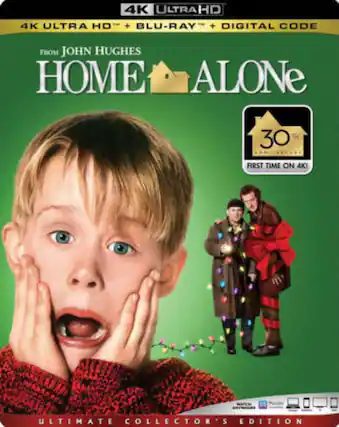 Front. Home Alone - 4K Blu-Ray.