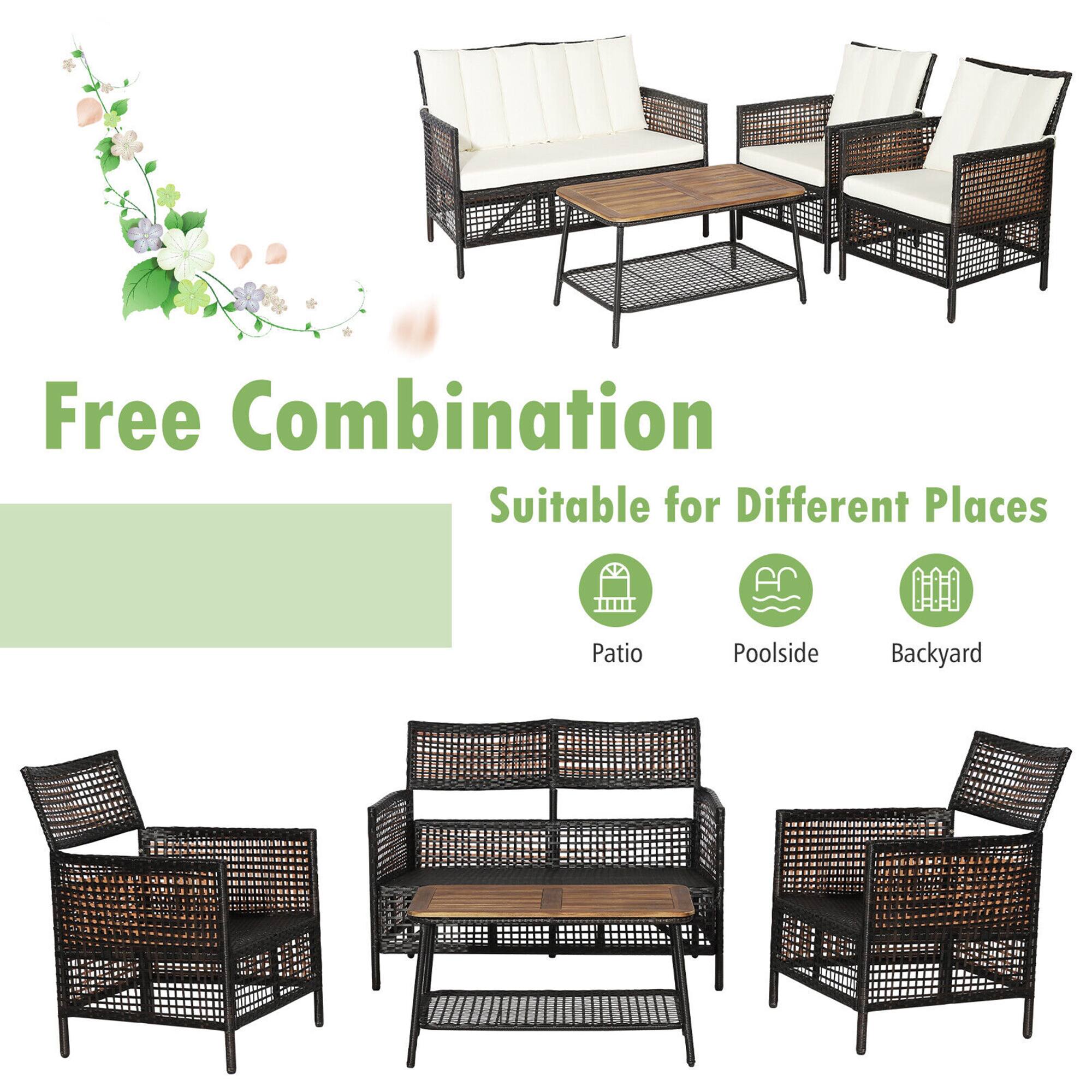 Free Combination
Suitable for Different Places
Patio
Poolside
Backyard