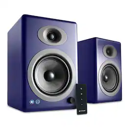 Audioengine - A5+ Home Music System w/ Bluetooth aptX-HD - Blue