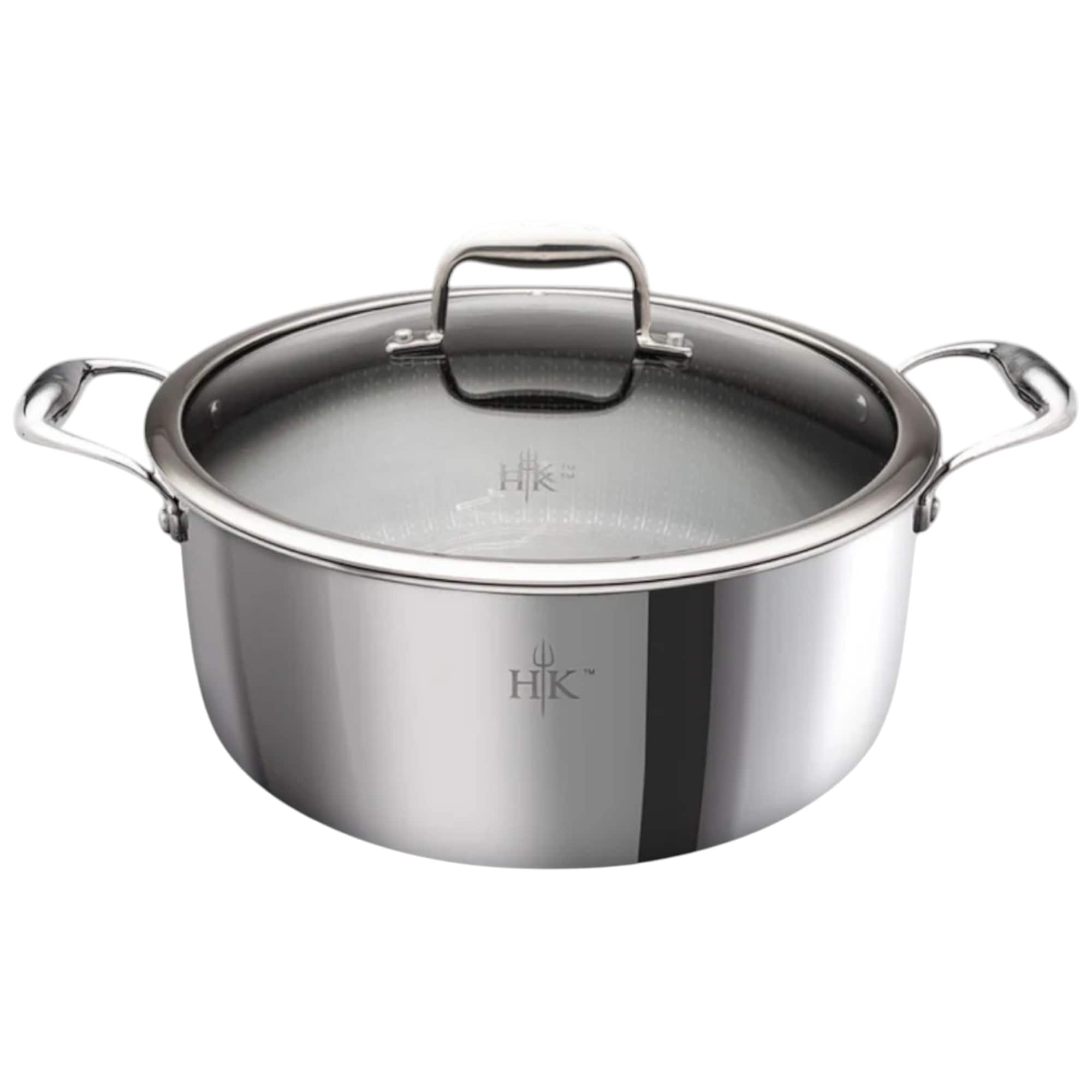 Hell's Kitchen - Hybrid 5-Quart Pot and Lid - Stainless Steel