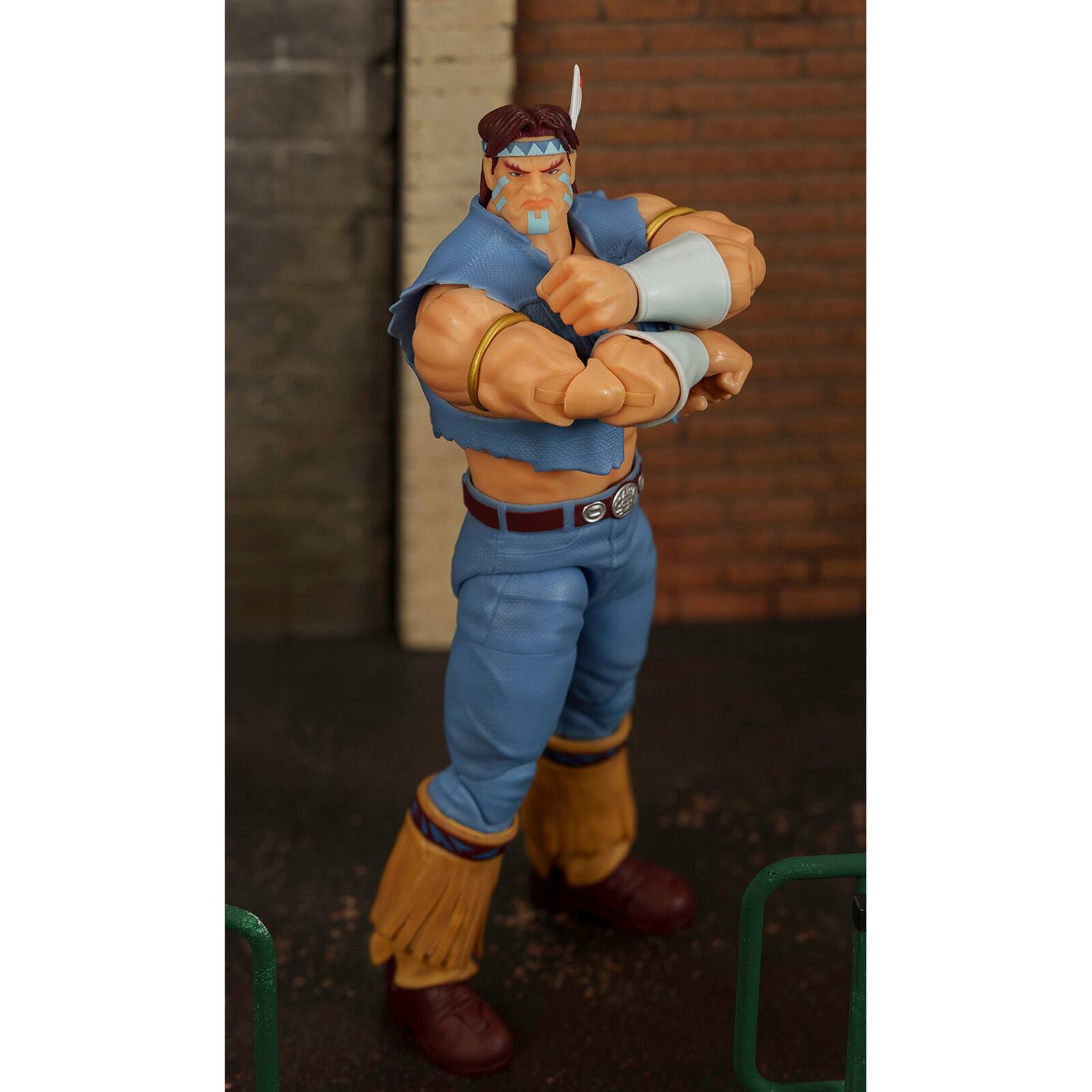 Alt View 5. Jada Toys - Street Fighter 2 - 1:12 Deluxe T. Hawk Action Figure   - COLLECTIBLES - Multicolor.