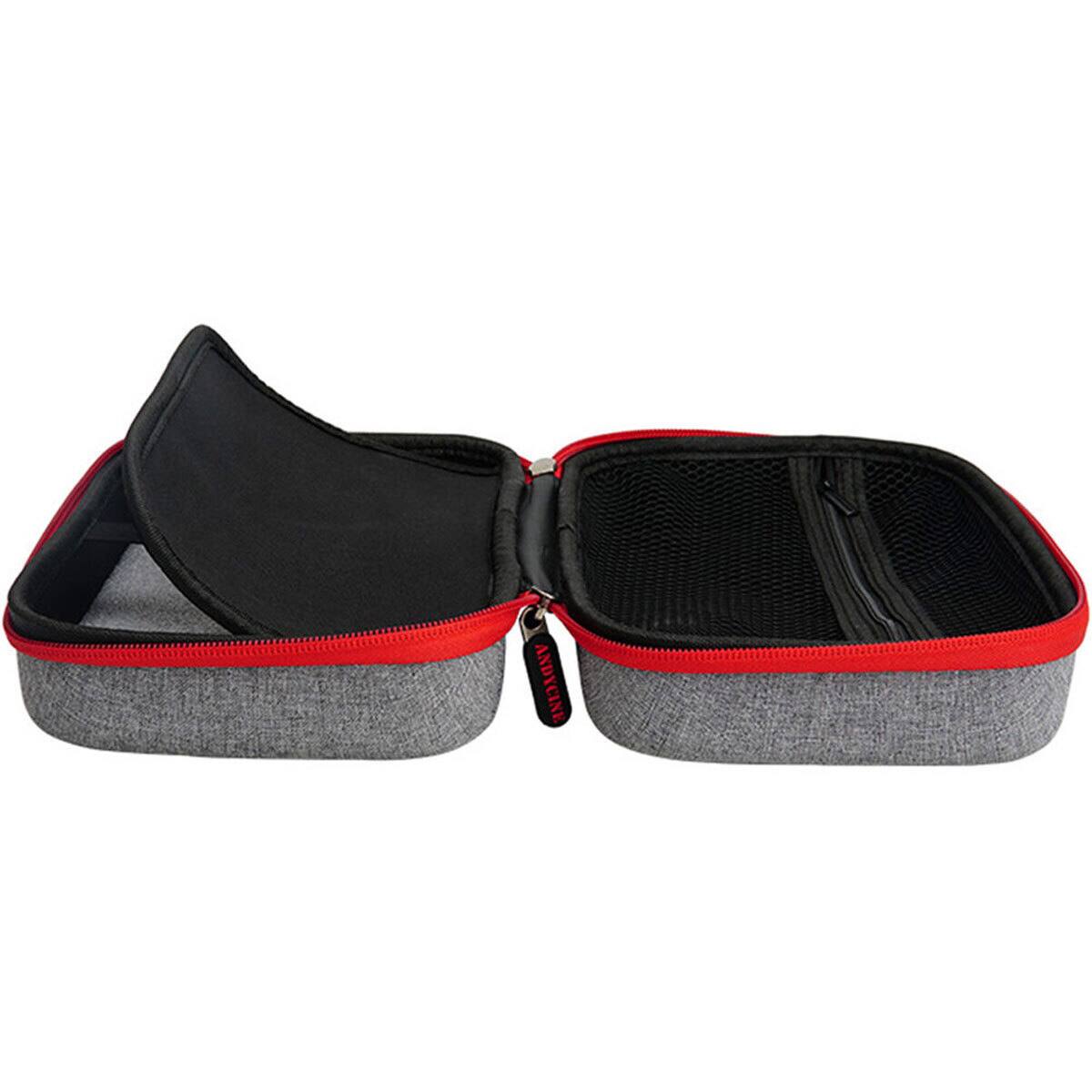 Alt View 4. AndyCine - AndyCine Zippered Carry Case with EVA Foam for 7" Camera Monitors, Gray.