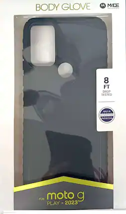 BODY GLOVE
MADE
8 FT DROP TESTED
BUILT-IN ANTICROBIAL PROTECTION
FOR: moto g PLAY - 2023