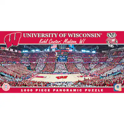 UNIVERSITY OF WISCONSIN
Kohl Center, Madison, WI
1000 PIECE PANORAMIC PUZZLE