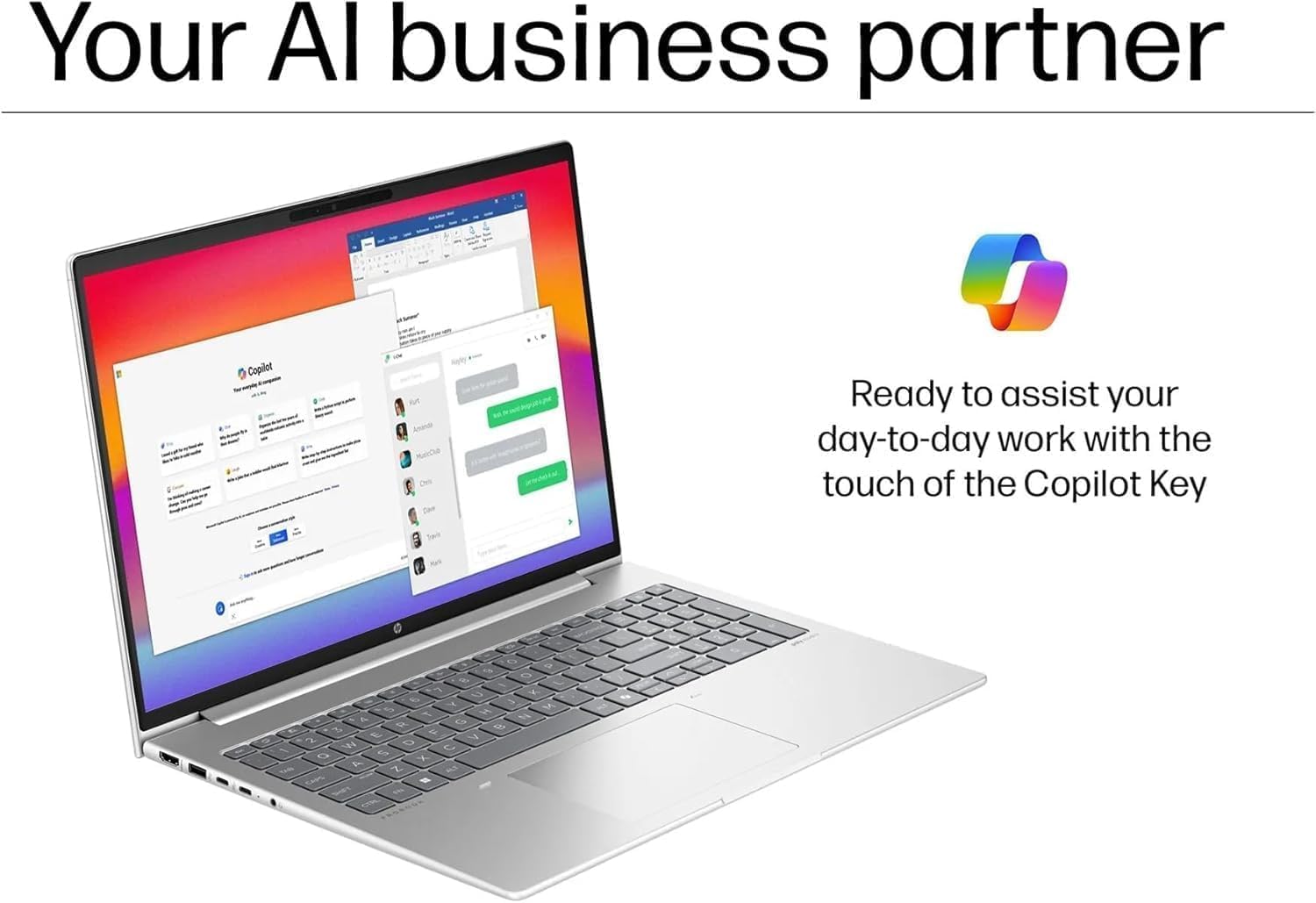 Your AI business partner

Ready to assist your day-to-day work with the touch of the Copilot Key