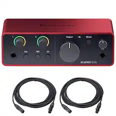 Focusrite Scarlett Solo 1 2 Output Direct Inst 48V Air