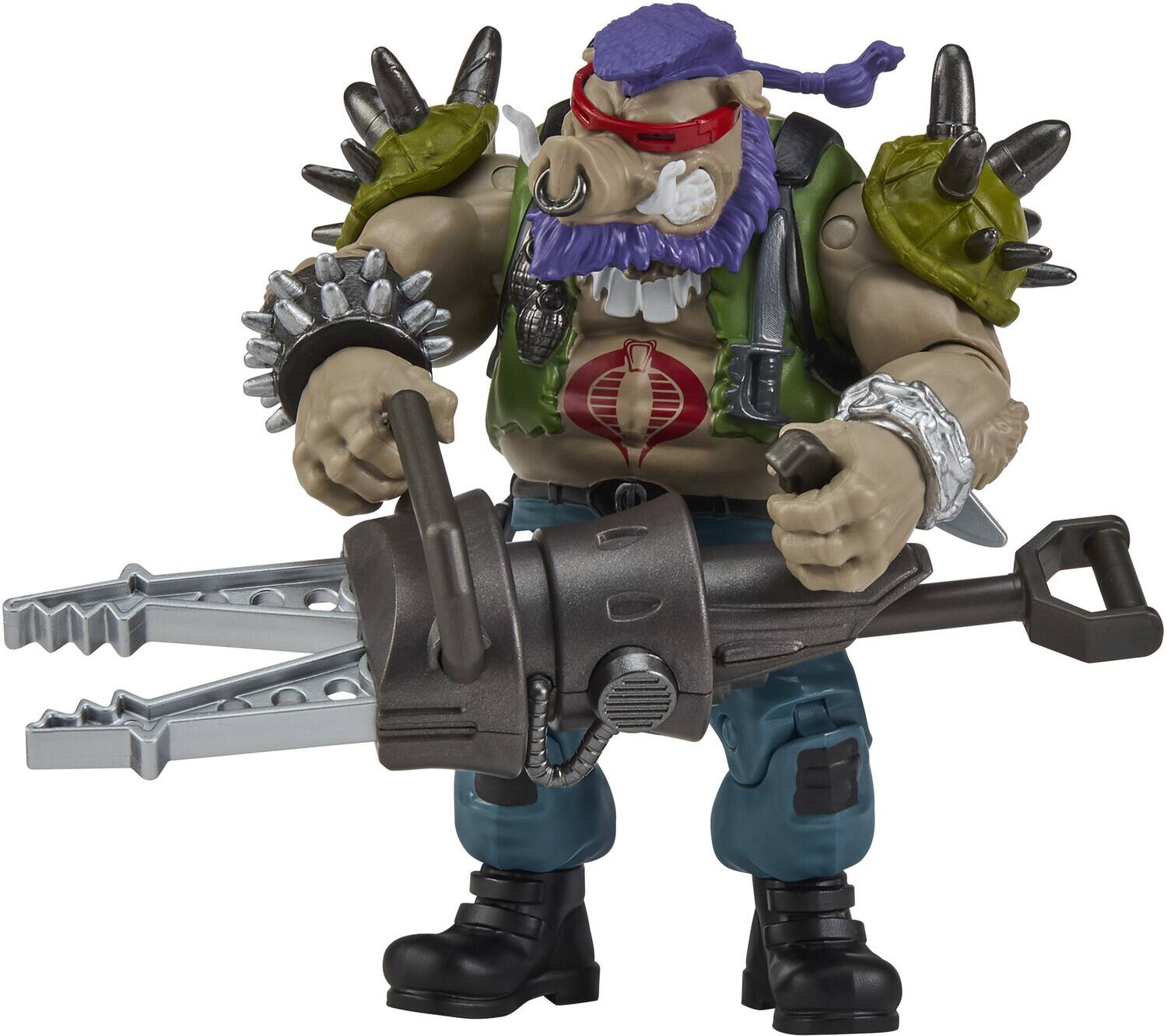 Alt View 2. PopMarket - Teenage Mutant Ninja Turtles x G.I. Joe - Ripper x Bebop Action Figure (TMNT)   - COLLECTIBLES - Multicolor.
