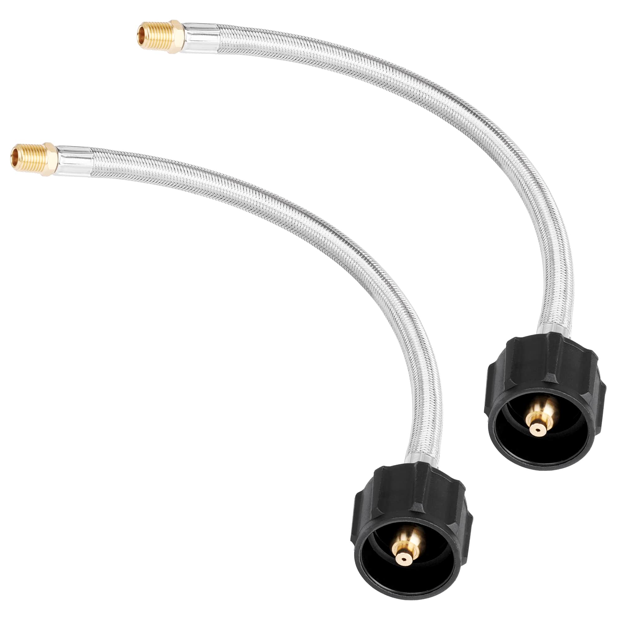 Empava - 2-Pack Propane Hoses – Universal QCC1, Leak-Proof, 1-Year Warranty - Stainless Steel price history on PriceWatchPro