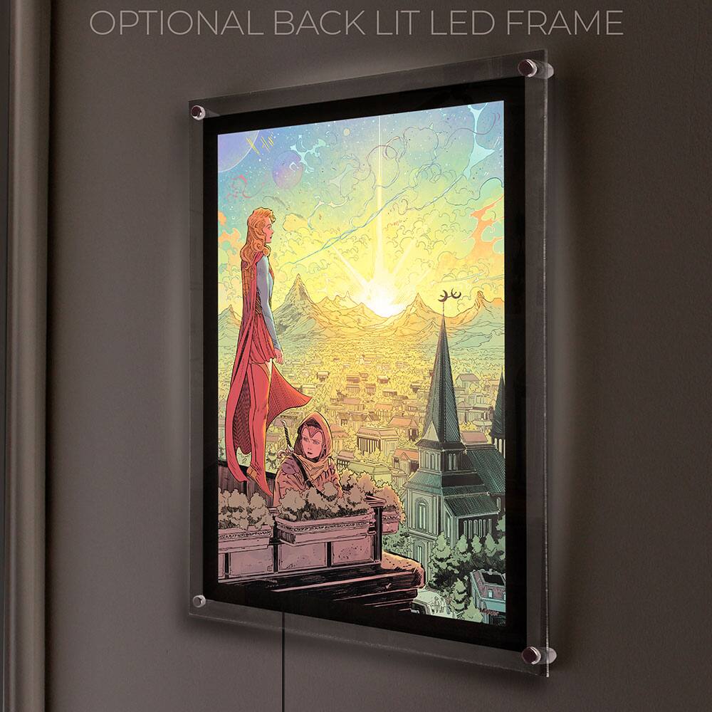 OPTIONAL BACK LIT LED FRAME