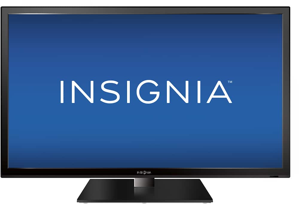 Front. Insignia™ - 32" Class (31-1/2" Diag.) - LED - 720p - HDTV - Black.