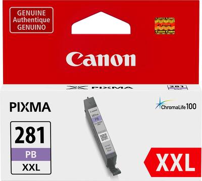 Canon - CLI-281 XXL High-Yield - Photo Blue Ink Cartridge - Photo Blue