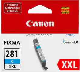 Canon - CLI-281 XXL High-Yield - Ink Cartridge - Cyan