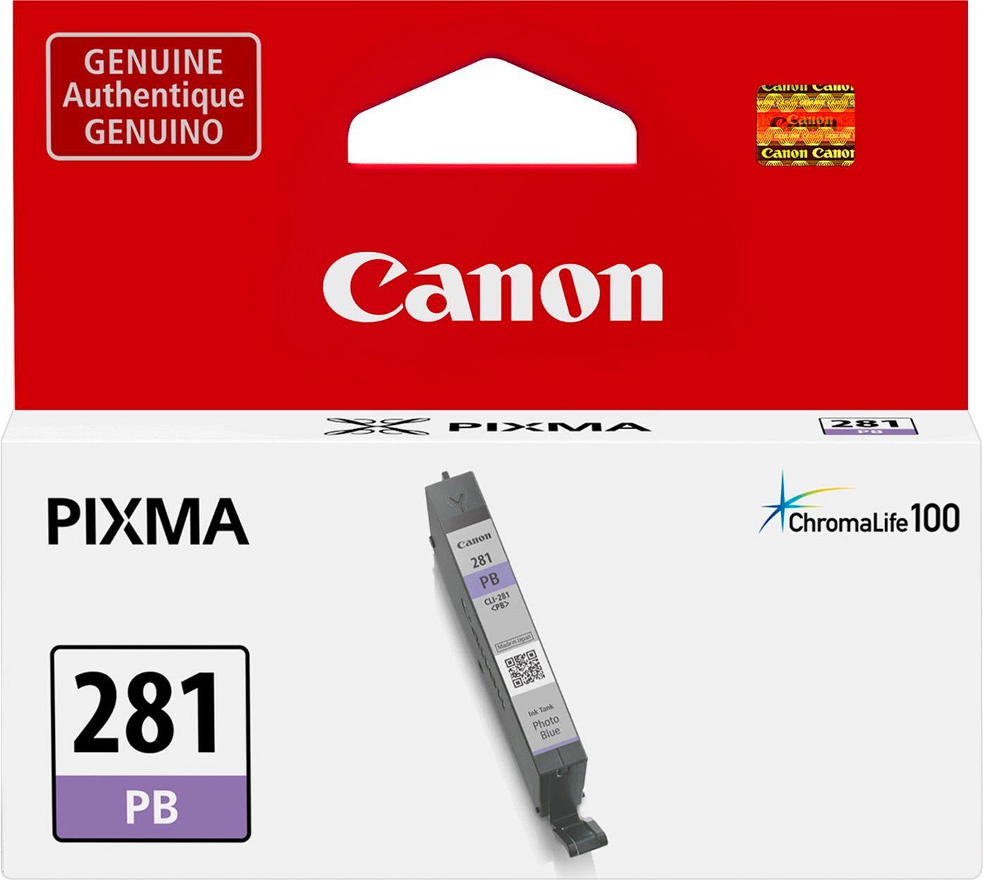 Canon - CLI-281 Standard Capacity - Ink Cartridge - Photo Blue