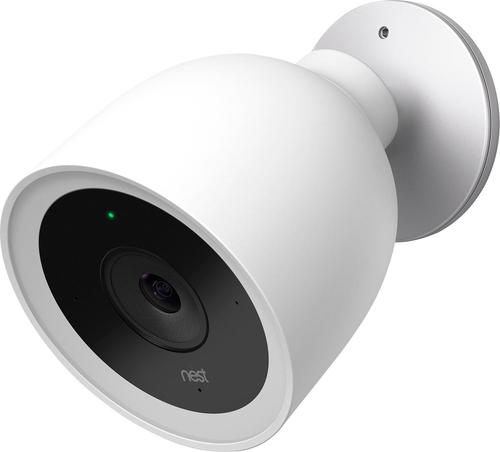 Google - Nest Cam IQ Outdoor Security Camera - White