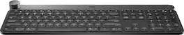 Logitech - Craft Wireless Keyboard - Dark gray and aluminum