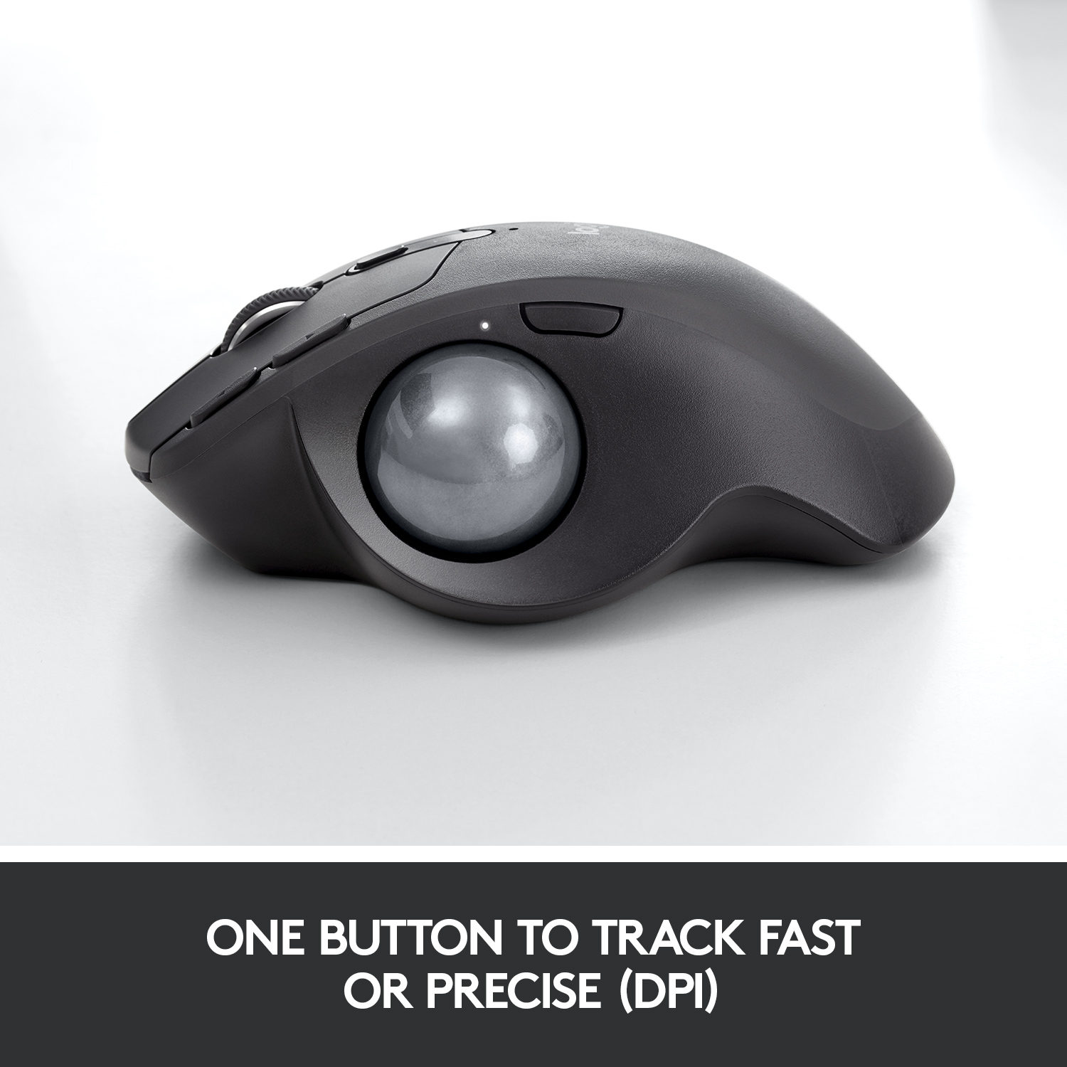 Logitech MX ERGO Plus Wireless Trackball Mouse Ergonomic design Graphite - Best