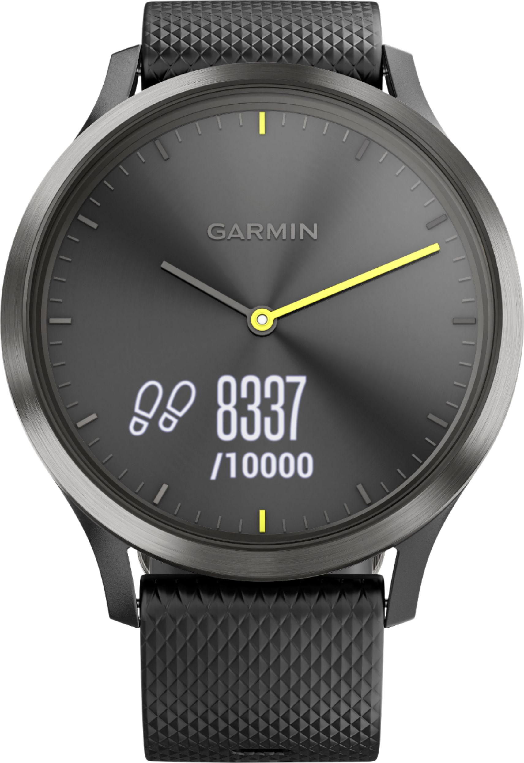 Best Buy: Garmin vívomove HR Sport Hybrid Smartwatch Black 010 