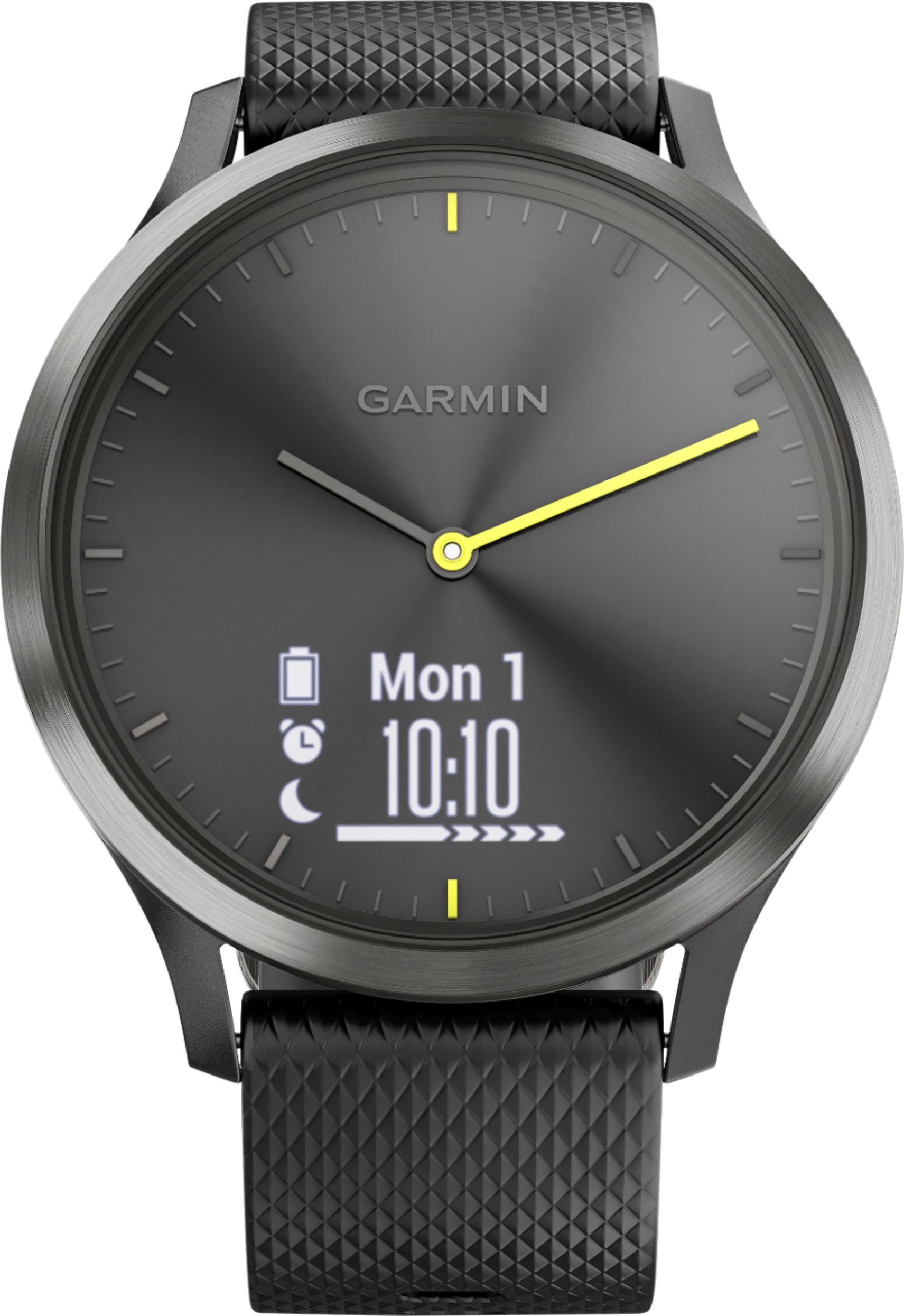 Læs Ofre at forstå Best Buy: Garmin vívomove HR Sport Hybrid Smartwatch Black 010-01850-11