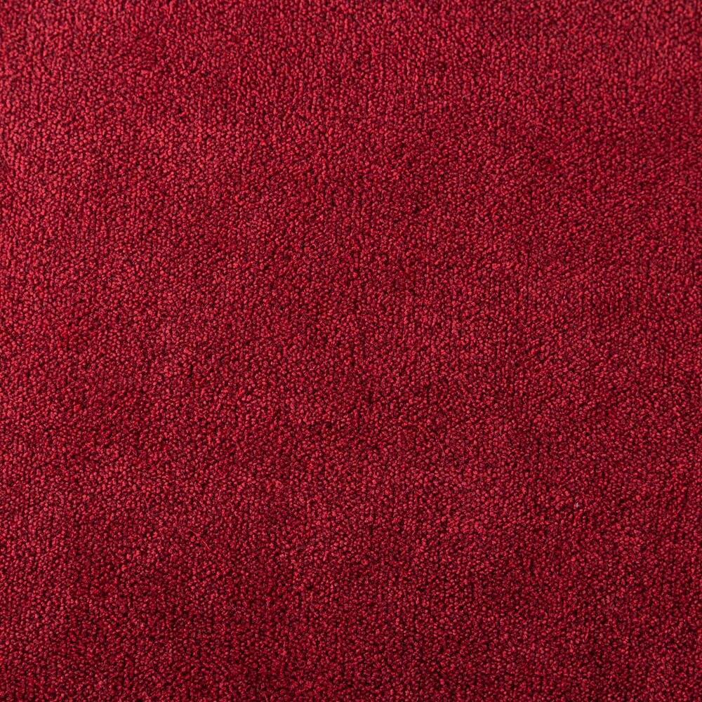 Alt View 8. Loheer - Loheer Wine Red Dining Chairs Set of 2 Burgundy Fabric Solid Wood Legs Bronze Nailhead Trim Mid-Century Modern - Wine Red.