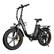 Front. Heybike - Ranger Foldable Ebike w/ 55mi Max Operating Range & 25 mph Max Speed - for Any Terrain - Black.