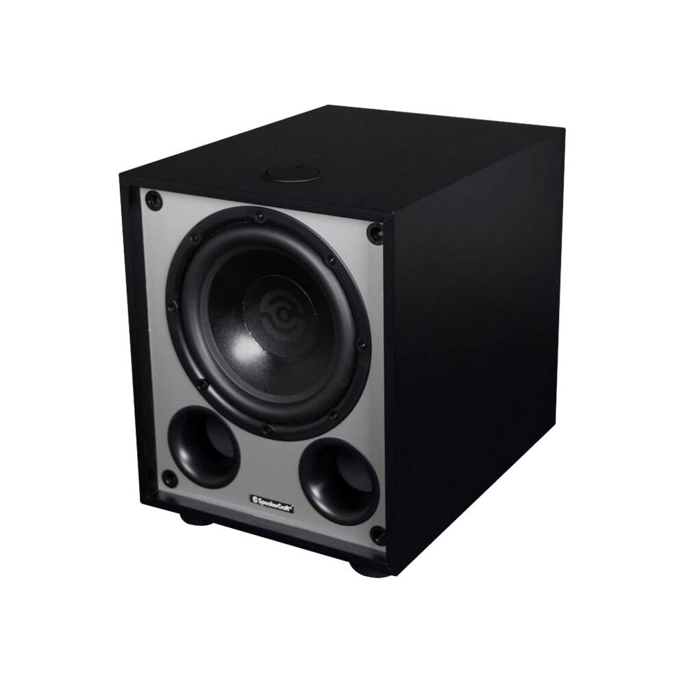 Best Buy SpeakerCraft 12" 250W Powered Subwoofer Gray/black ASM99012