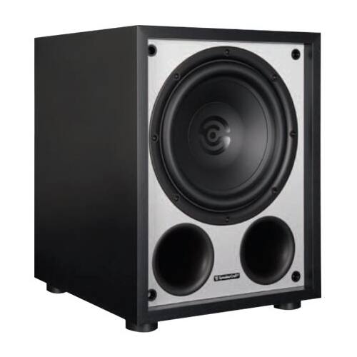 Best Buy SpeakerCraft 12" 250W Powered Subwoofer Gray/black ASM99012