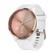 Front. Garmin - vívomove HR Sport Hybrid Smartwatch - Rose gold.