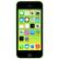 Front. Apple - Pre-Owned iPhone 5C 4G LTE with 32GB Memory Cell Phone (Unlocked) - Green.
