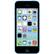 Front. Apple - Pre-Owned iPhone 5C 4G LTE with 32GB Memory Cell Phone (Unlocked) - Blue.
