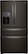 Front. Whirlpool - 26.2 Cu. Ft. 4-Door French Door Refrigerator - Black Stainless Steel.