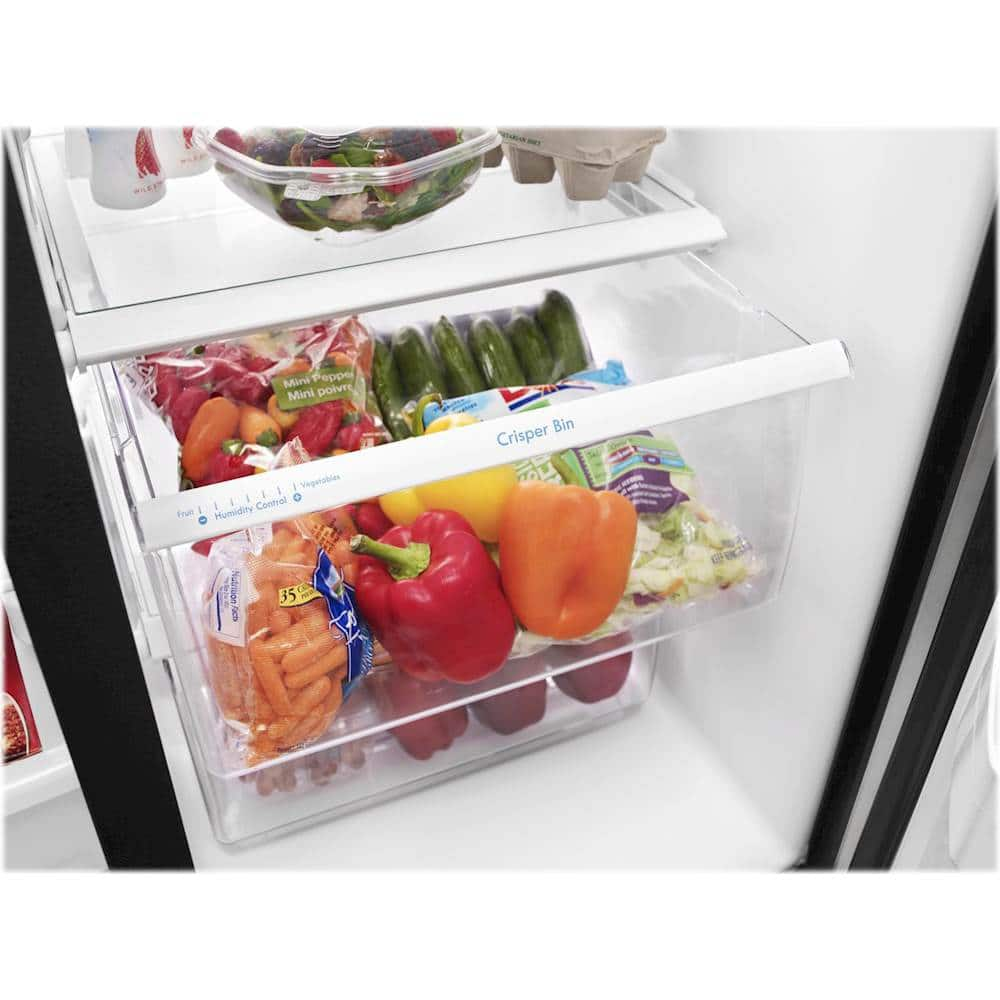 Best Buy: Amana 21 Cu. Ft. Side-by-Side Refrigerator ASI2275FRB