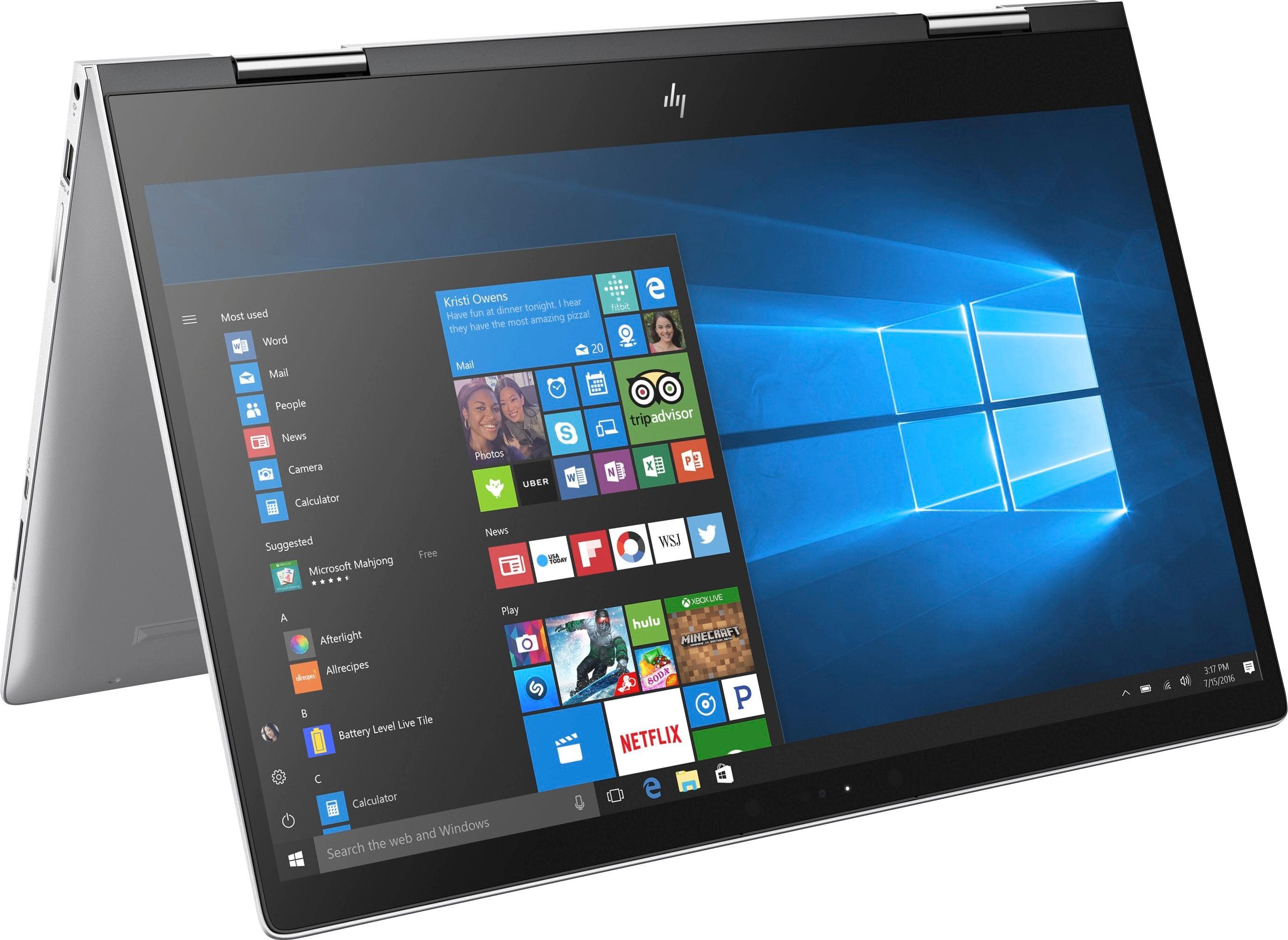 Alt View 11. HP - ENVY x360 2-in-1 15.6" Touch-Screen Laptop - Intel Core i5 - 12GB Memory - 1TB Hard Drive.