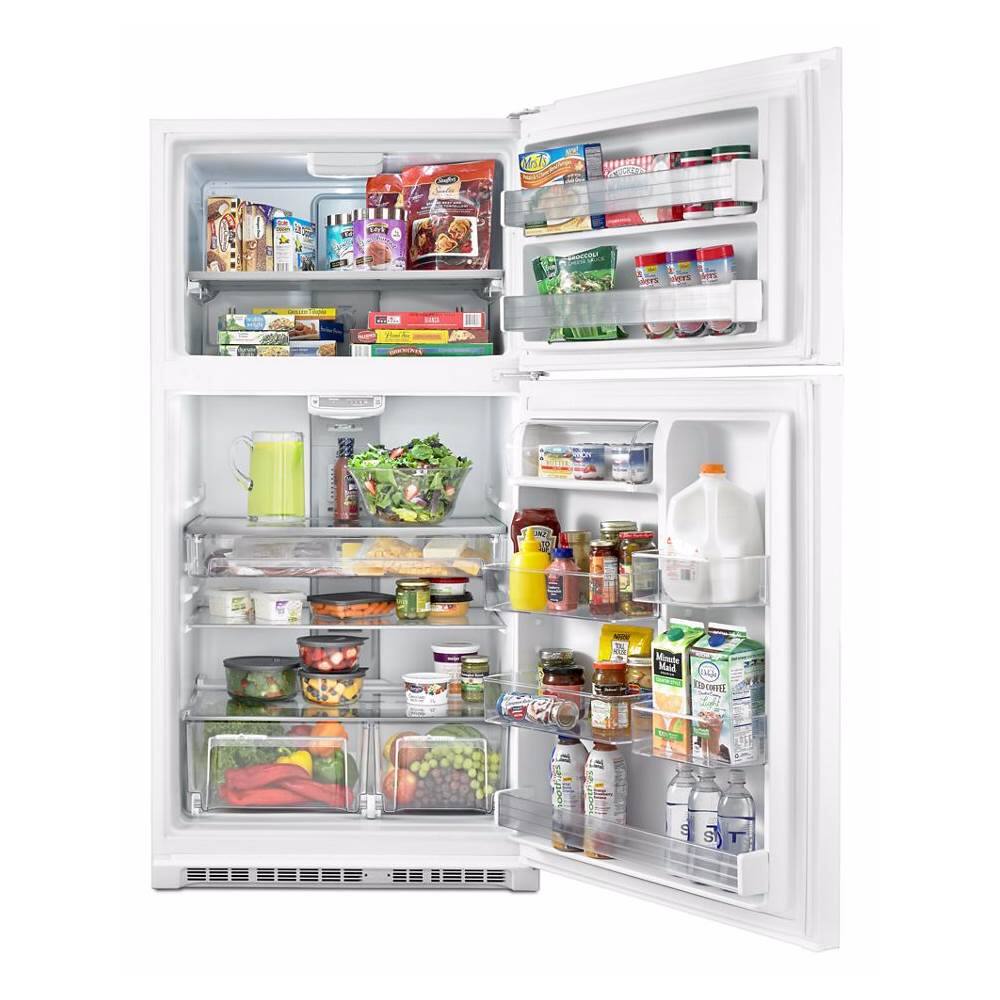 Alt View 12. Maytag - 21.2 Cu. Ft. Top-Freezer Refrigerator.