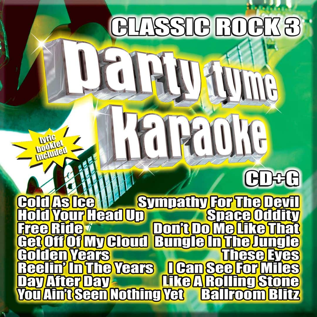 Best Buy: Party Tyme Karaoke: Classic Rock, Vol. 3 [CD]