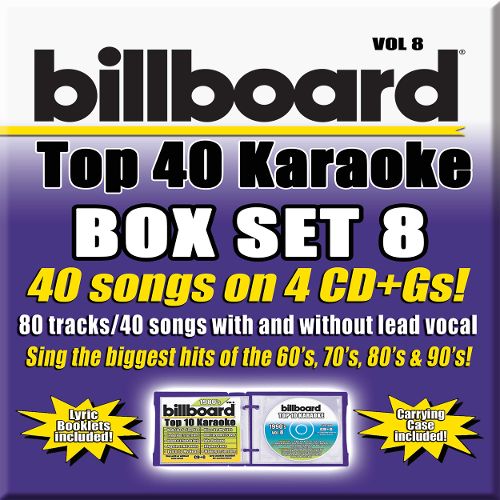  Party Tyme Karaoke: Billboard Top 40 Karaoke Box Set, Vol. 8 [CD]