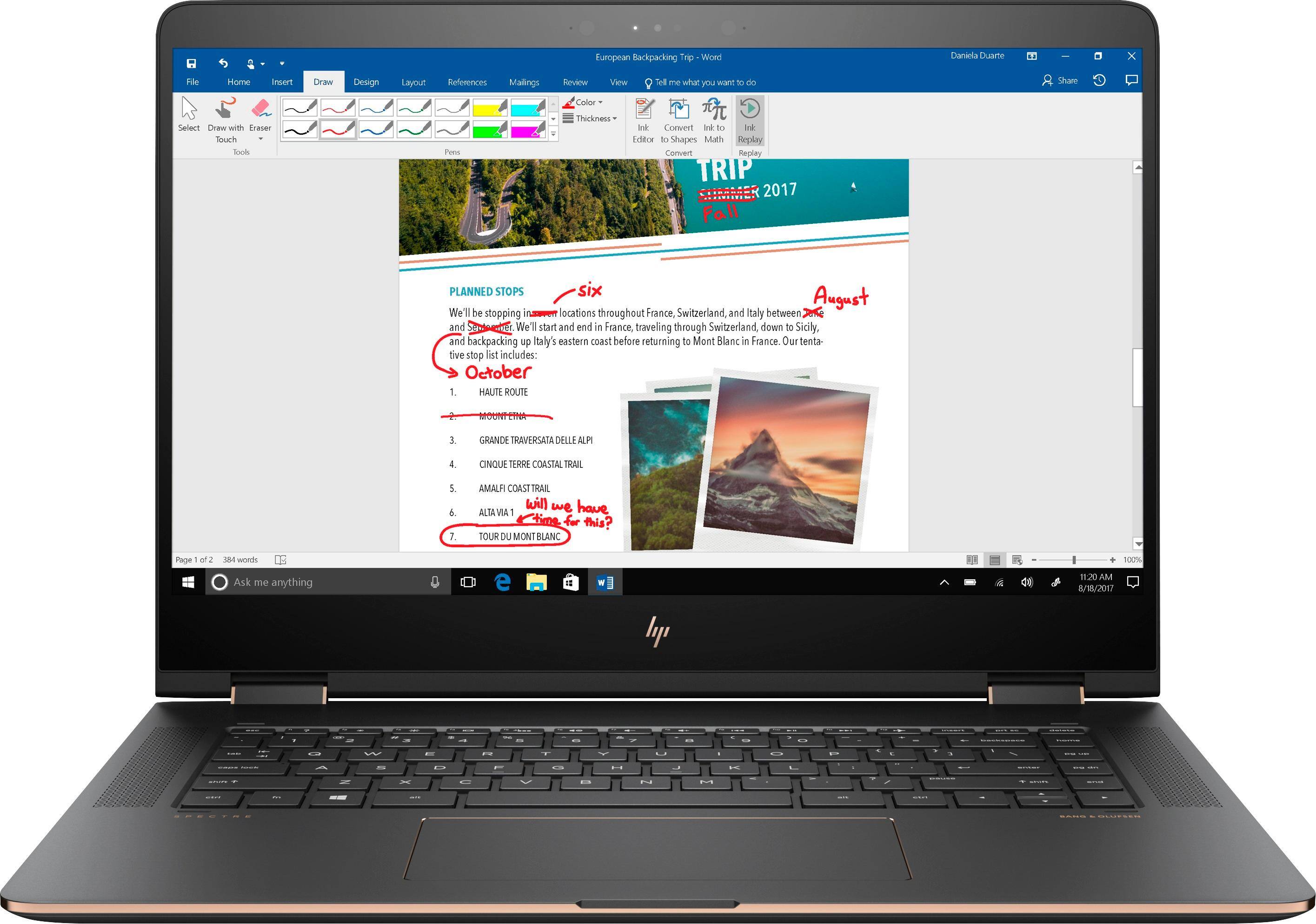 Alt View 12. HP - Spectre x360 2-in-1 15.6" 4K Ultra HD Touch-Screen Laptop - Intel Core i7 - 16GB Memory - 512GB Solid State Drive.