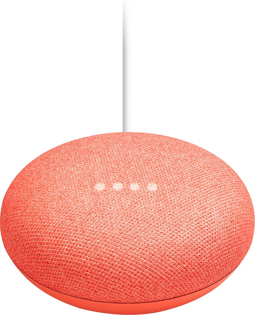 Best Buy: Home Mini (1st Generation) Smart Speaker with Google Assistant  Coral GA00217-US