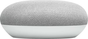 Home Mini (1st Generation) - Smart Speaker with Google Assistant - Chalk - Front_Zoom