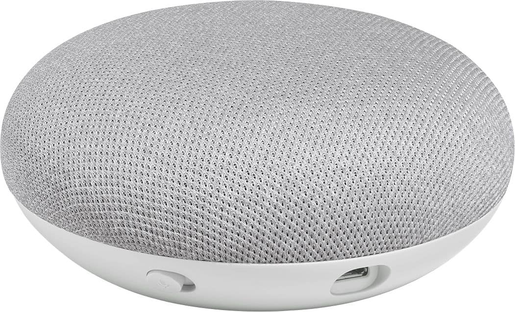 Alt View 14. Google - Home Mini (1st Generation) - Smart Speaker with Google Assistant - Chalk.