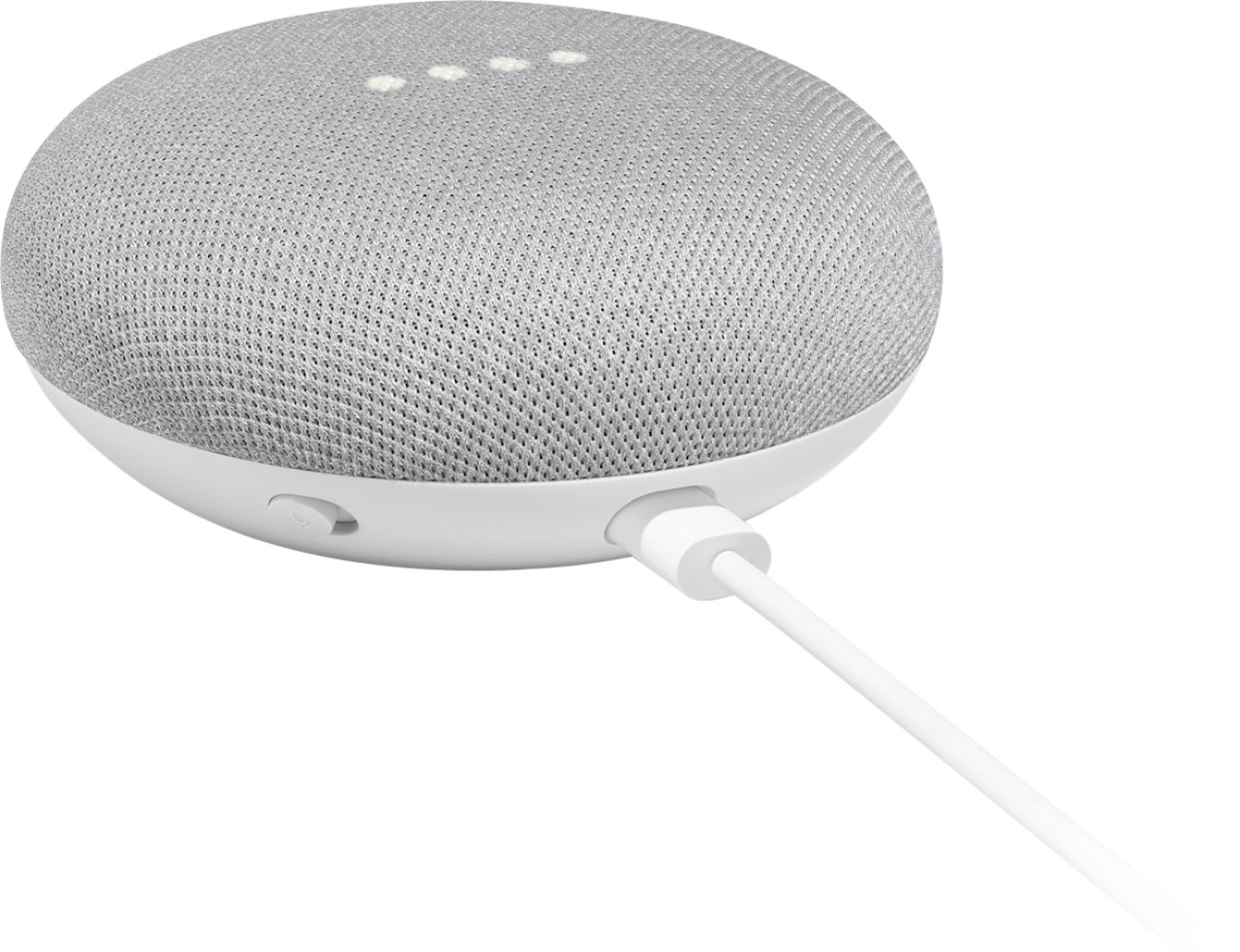 Google Home Google Assistant Chalk White Hands Free Smart Speaker 